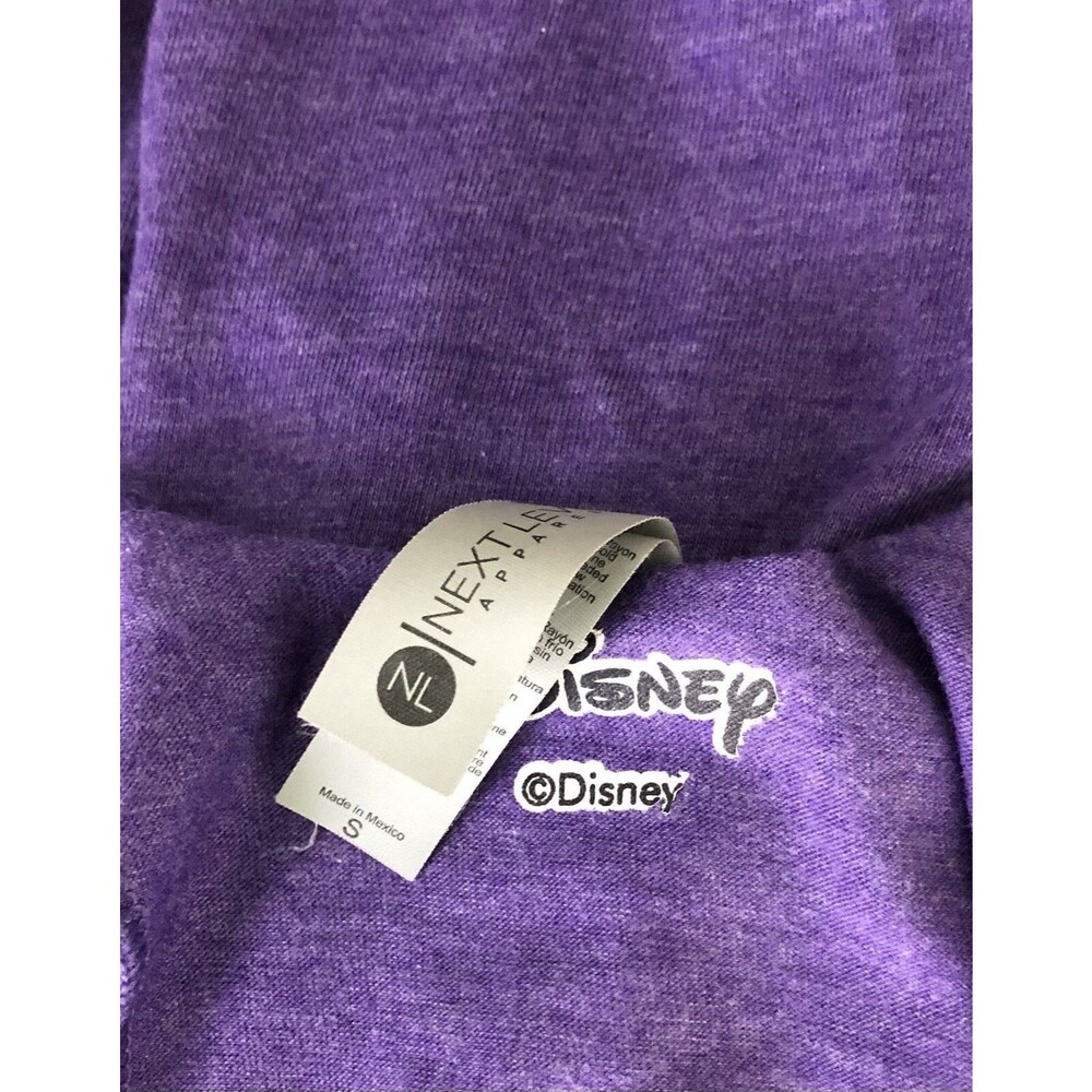 Disney Racerback Tank Top S Purple I LOVE DISNEY Graphic Tee ScoopNeck Kids Core - Picture 4 of 5
